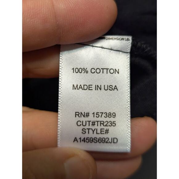 La La Land Size Large crop top shirt Tshirt short sleeve VOtE graphic - Picture 4 of 6